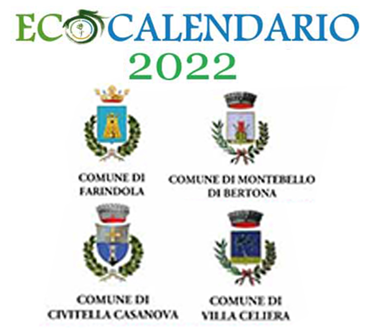 Calendario Farindola / Montebello di Bertona / Civitella Casanova / Villa Celiera 2022